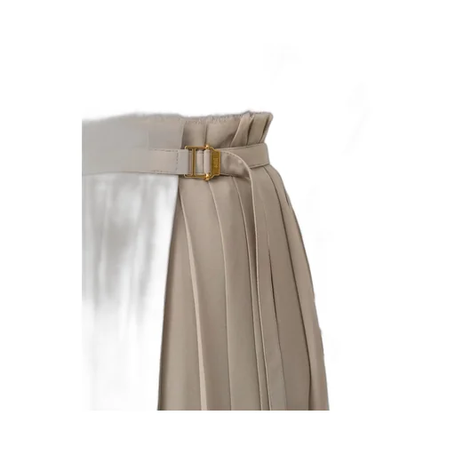 Ami Paris Pleated Maxi Skirt