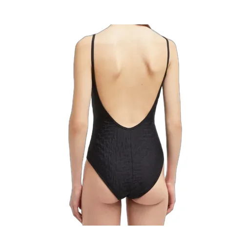 Diamond-Quilted Swimsuit