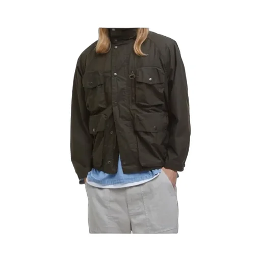 Barbour Pocket Detailed Button-Up Jacket