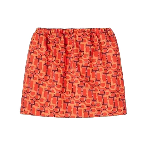 Gucci Horsebit Printed Mini Skirt