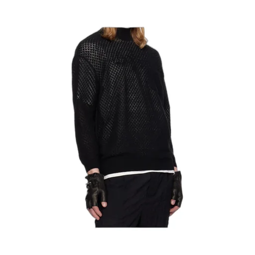 Knitted Mesh Sweater