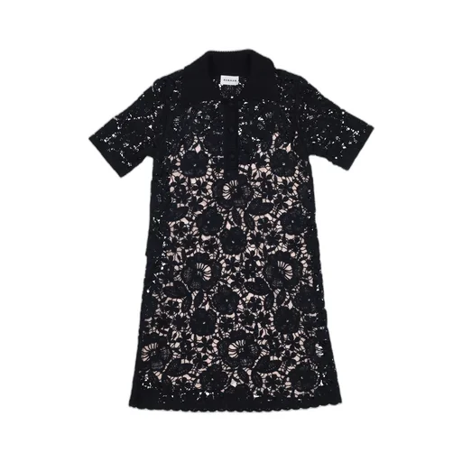 Copper Cotton Mini Dress