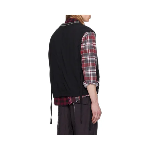 Undercover Double-Zipped V-Neck Vest