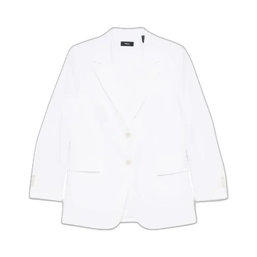 Theory Single-Breasted Tailored Blazer