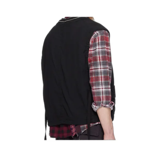 Undercover Double-Zipped V-Neck Vest