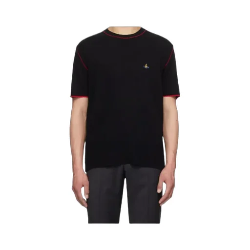 Alex Contrast-Stitched Short-Sleeves T-Shirt