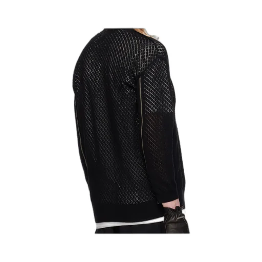 Knitted Mesh Sweater