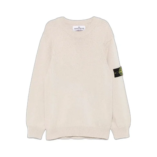 Stone Island Junior Compass-Badge Crewneck Jumper