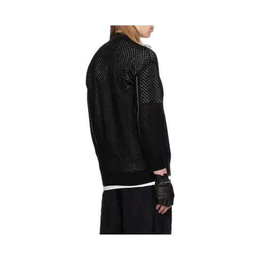 Knitted Mesh Sweater