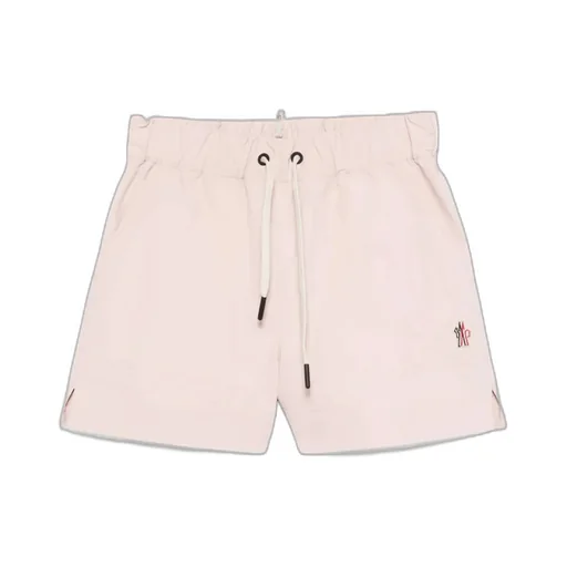 Moncler Grenoble Logo Patch Drawstring Shorts
