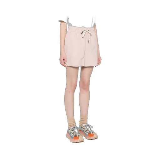 Moncler Grenoble Logo Patch Drawstring Shorts