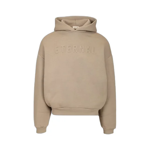 Fear Of God Logo Embossed Hoodie