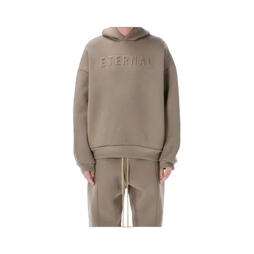 Fear Of God Logo Embossed Hoodie