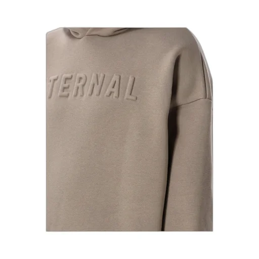 Fear Of God Logo Embossed Hoodie