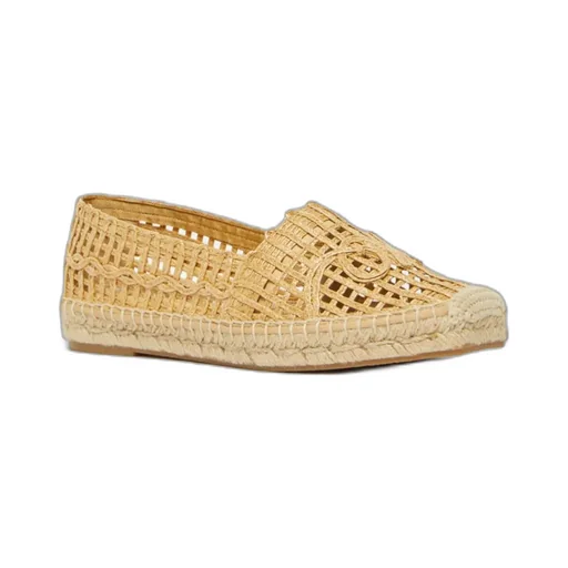 Raffia-Effect Espadrilles