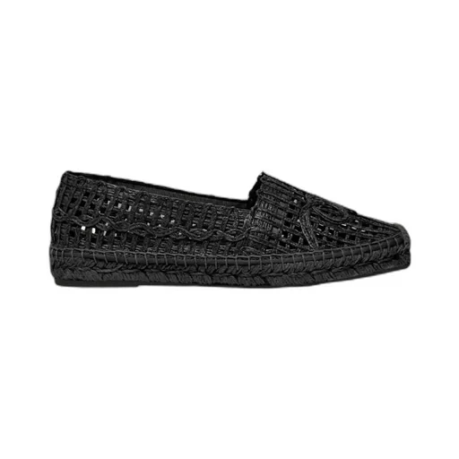 Raffia-Effect Espadrilles