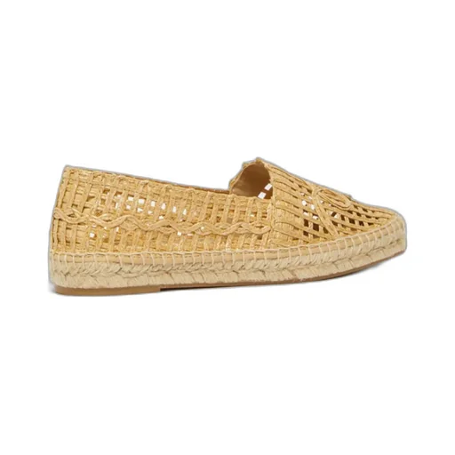 Raffia-Effect Espadrilles