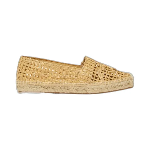 Raffia-Effect Espadrilles