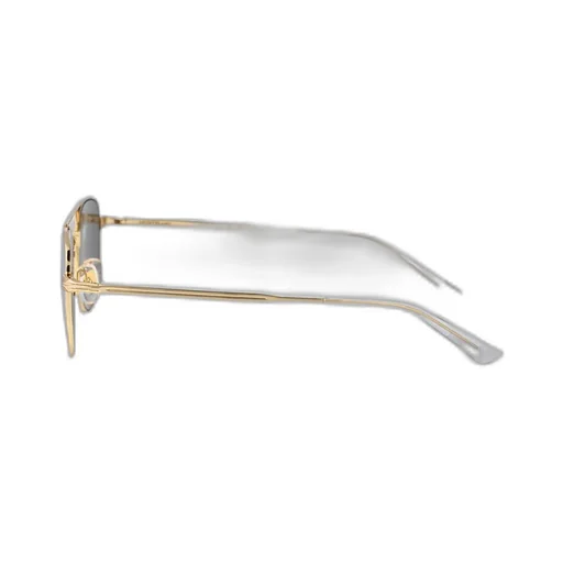 Montblanc Eyewear Double Bridge Pilot Frame Sunglasses