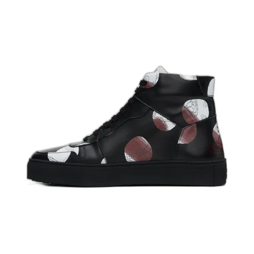 Lace-Up High-Top Sneakers