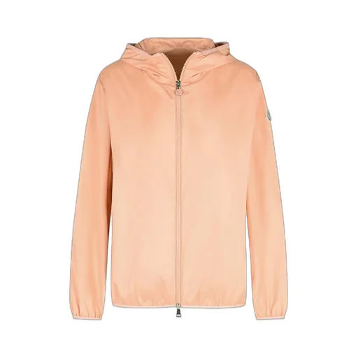 Moncler Fegeo Logo Patch Zip-Up Jacket