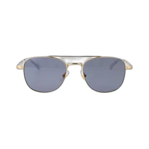 Montblanc Eyewear Double Bridge Pilot Frame Sunglasses