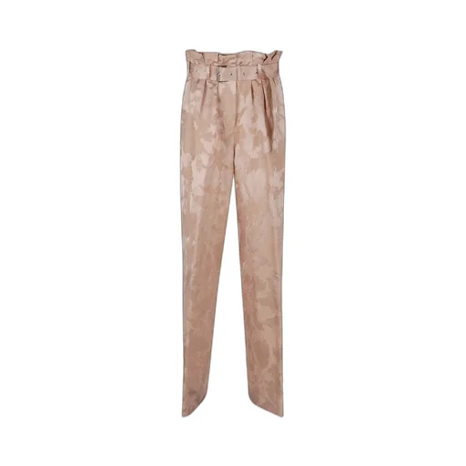 Dries Van Noten Jacquard Belted Pants
