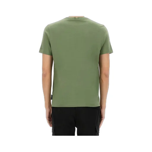 Moose Knuckles Logo Patch Crewneck T-Shirt