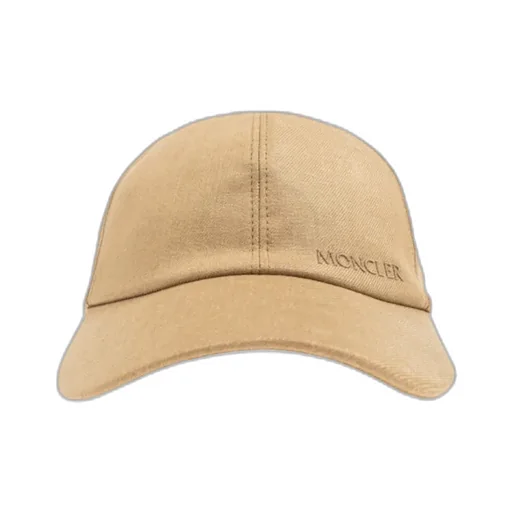 Moncler Logo Embroidered Curved Peak Cap