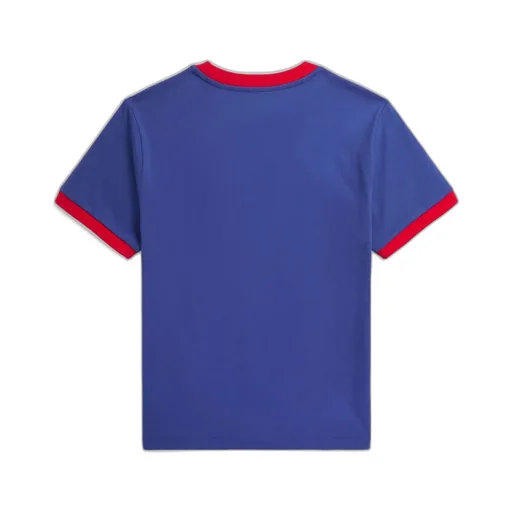 Logo-Embroidered Stripe T-Shirt