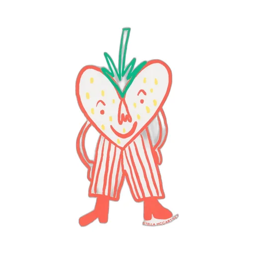 Strawberry-Print T-Shirt