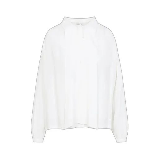 Pussy Bow-Collar Blouse