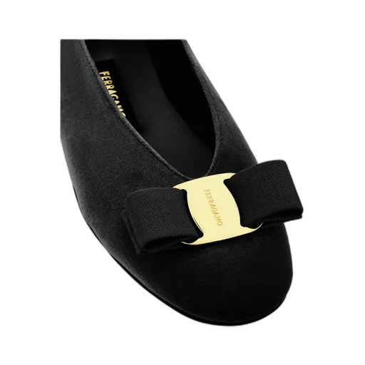 Ferragamo Vara Bow Slip-On Ballets
