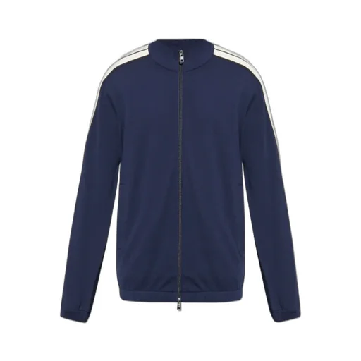 Moncler Logo Patch Zipped Sweatshirt