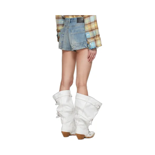 D'arcy Multi-Pocket Denim Shorts