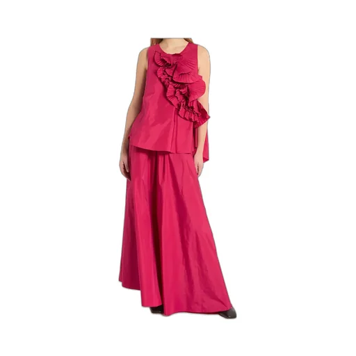 P.A.R.O.S.H. Ruffle Detailed Sleeveless Dress