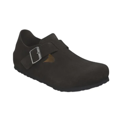 Birkenstock London Bs Buckle Detailed Flat Shoes