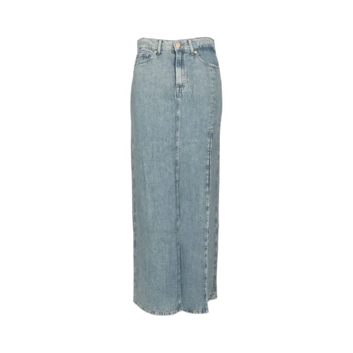 Long Skirt With High Slit