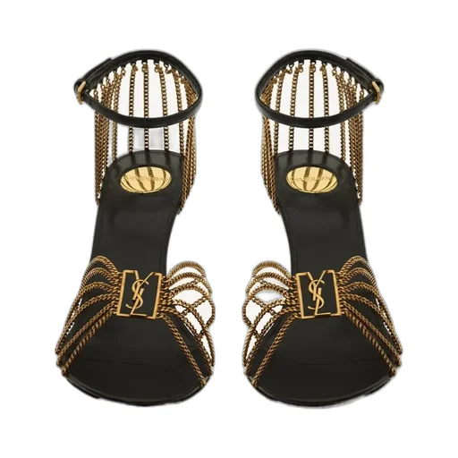Saint Laurent Babylone Open Toe Sandals