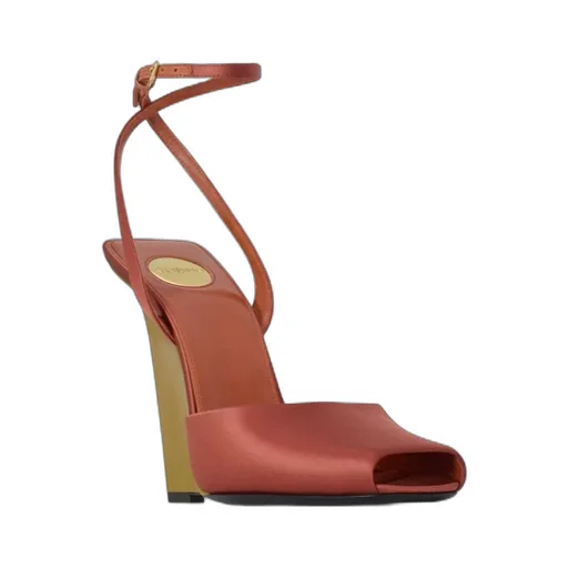 Saint Laurent La Scandale Wedge Sandals