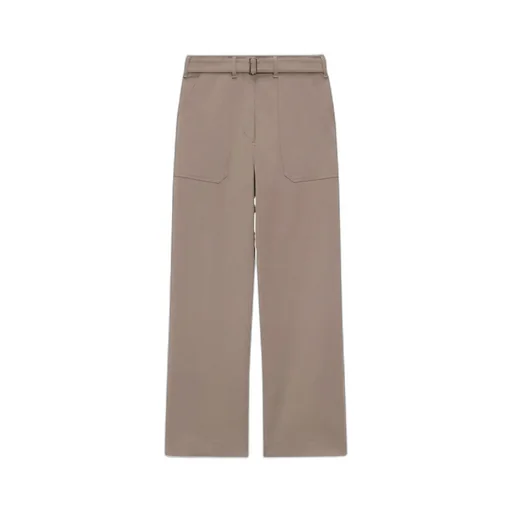 Utility Wide-Leg Trousers In Neoteric Twill