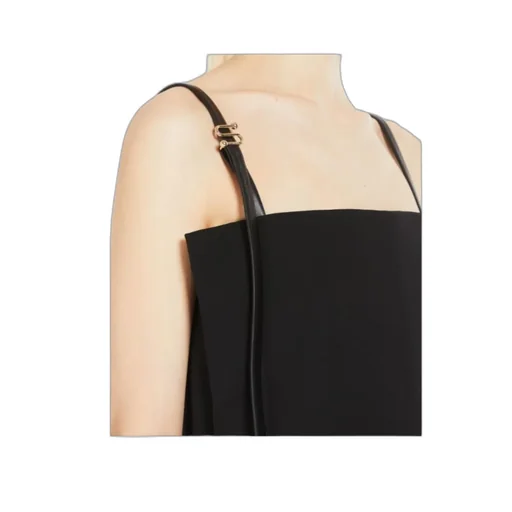Sportmax Zip Detailed Sleeveless Top