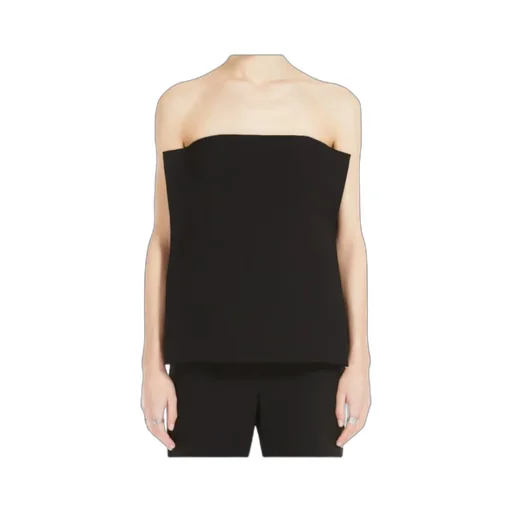 Sportmax Zip Detailed Sleeveless Top