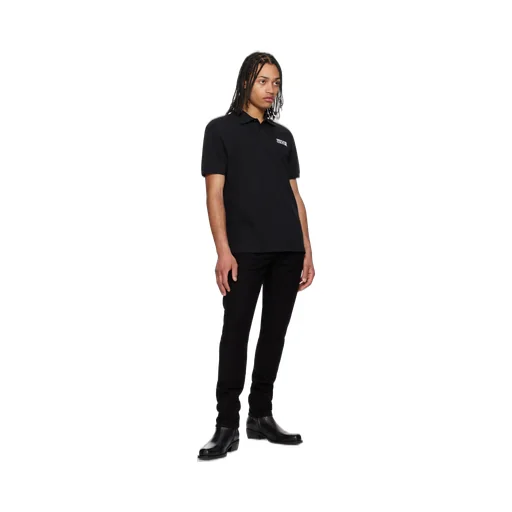 Versace Jeans Couture Logo Print Polo