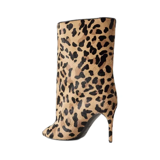 Pattern Short Boots