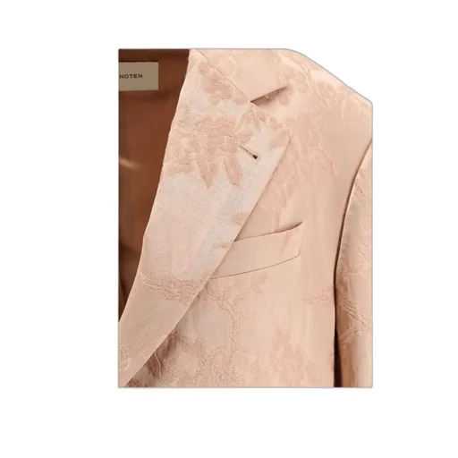 Dries Van Noten Floral Jacquard Single-Breasted Blazer