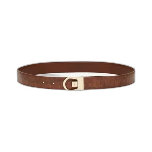 Saint Laurent Embossed Reversible Belt