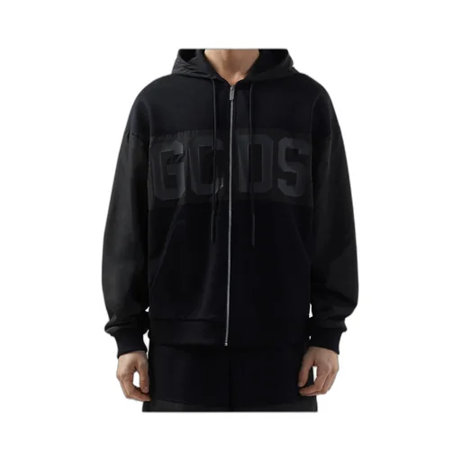 Gcds Band Logo Full Zip Hoodie