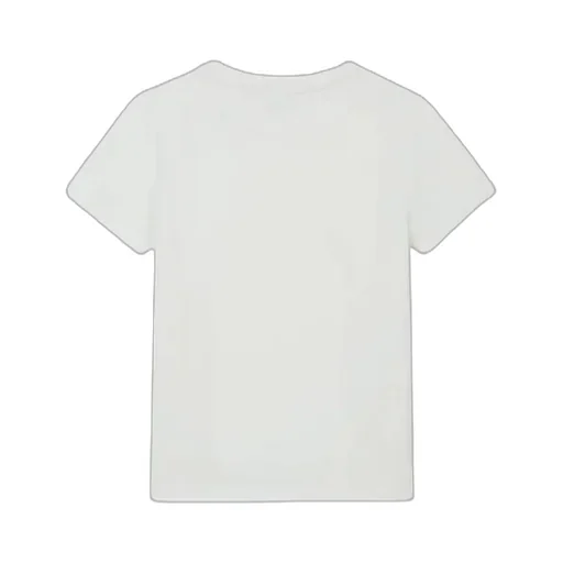 Embroidered Cotton T-Shirt Boke Flower