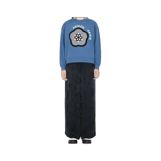 Embroidered Sweatshirt In Cotton Kenzo Pop